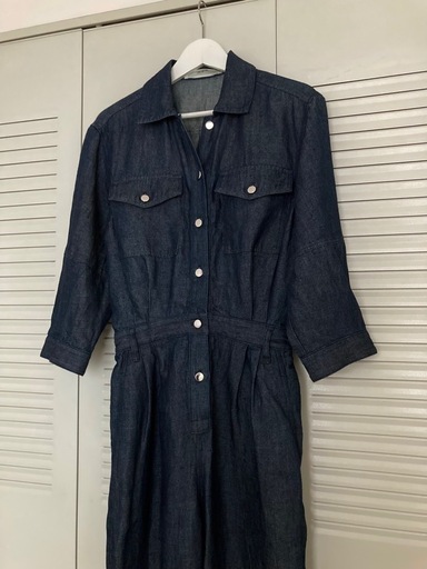 CYCLAS シクラス　オーバーオール　セットアップ　デニム　つなぎ　美品　34
