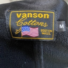  ライダーズジャケット 革ジャン VANSON バンソンの画像
