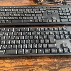 PCキーボード2台 の画像