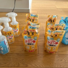 激落くん泡つめかえ　お得な8点セット　重曹クエン酸