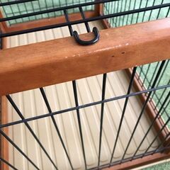 犬のケージ 屋根付き ハウス 囲い フェンス サークルの画像
