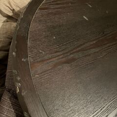 【値下げしました】ニトリ　丸形こたつ(105cm)布団、敷マットセットの画像