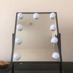 LEDライト付きミラー　