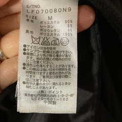 ローリーズファーム　レディースコート　中古　Mサイズの画像