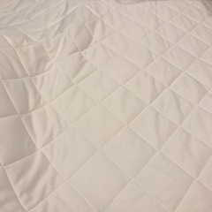イオン トップバリュ ベッドパッド 140×200cm ダブルサイズ 2枚セットの画像