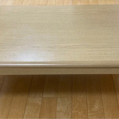 家具調こたつ　テーブル　高さ調節可　105×75