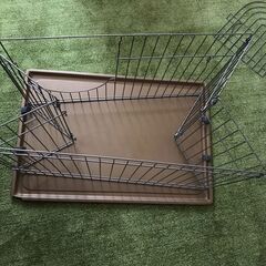 犬のケージ ハウス 囲い フェンス サークルの画像