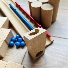 【お渡し済】HABA★積木クーゲルバーンの画像