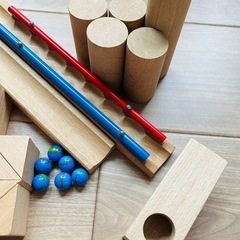 【お渡し済】HABA★積木クーゲルバーンの画像