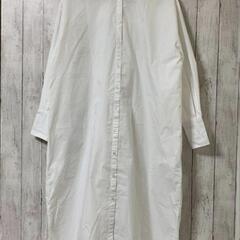 【美品】センスオブプレイスバイアーバンリサーチ　コクーンスリーブシャツワンピースの画像