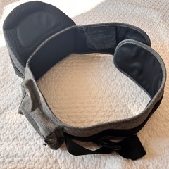 【美品】ポルバン　ヒップシート　赤ちゃん　抱っこ(グレー)　の画像