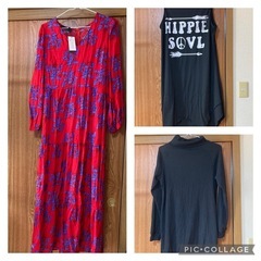 大きいサイズ服7点セットお話中の画像