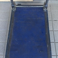 ■台車■石川製作所製（アイケーキャリー）積載荷重150kg ストッパー付 折りたたみ式台車 手押し台車 配送 運搬 車載 倉庫 搬入 引っ越し 家庭用 業務用 店舗 会社の画像