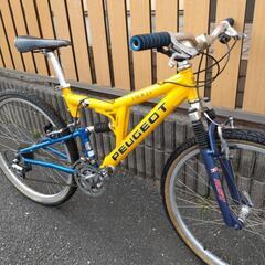 プジョーマウンテンバイクの画像