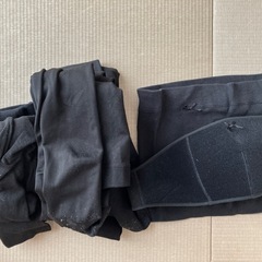 【お取引中】マタニティタイツ　レギンス　腹帯　腹巻き