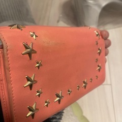 JIMMY CHOO ピンク 長財布の画像