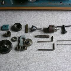 シャーライン（SHERLINE MODEL1100）卓上旋盤　趣味の工作用に使用してました。の画像