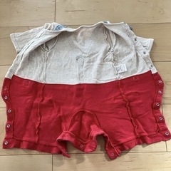 ロンパース　蝶ネクタイ　70センチの画像