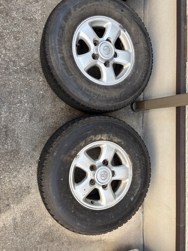 ランクル100純正ホイール