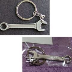 工具キーホルダー2個セット（新品）の画像
