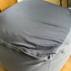 無印良品　ビーズクッションの画像