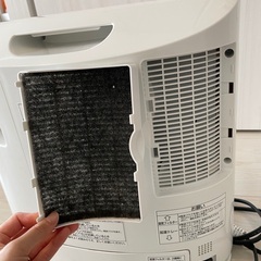 加湿セラミックファンヒーター　Panasonicの画像
