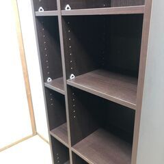 木製 棚 書棚 本箱 幅300 シェルフ ラック 収納 薄型 コミック 大容量 本棚 　JVCケンウッド　250121-1-1の画像