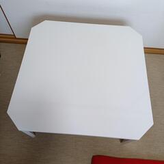 ニトリ折りたたみテーブル シャイン 6060 WH