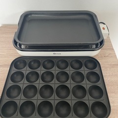 ホットプレート&たこ焼き機set1000円