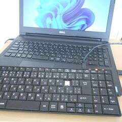 【配送出来ます】訳アリ DELL windows11 i3 Vostro15 5100  15.6インチ バッテリー100％ ノートPC（近くなら配送も可能です。宅配もお問合せ下さい）の画像