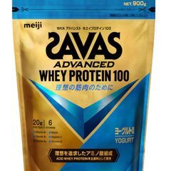 1個 明治 SAVAS ザバス ホエイプロテイン100 ヨーグル...
