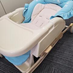 ハイローチェア Aprica 手動の画像