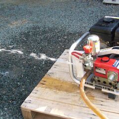 農機具　三菱　共立 コンパクト 動噴 消毒 動力噴霧器 動噴 防除機  ４サイクル 実動中古品の画像