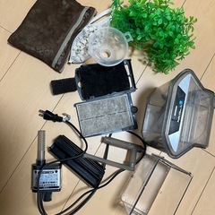 水槽濾過装置 多孔質濾過剤 水草セット