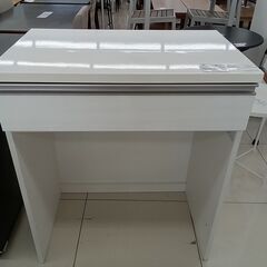 ★ジモティ割あり★  キッチンカウンター ホワイト H95.5×...