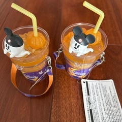 ディズニー　スーベニア　ハロウィン　お菓子入れ