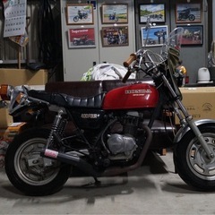 エイプ100 ヨンフォア仕様　ツインサス化の画像