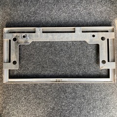 ピンク　ナンバーフレーム　DAIHATSU ダイハツ　ナンバー　フレームの画像