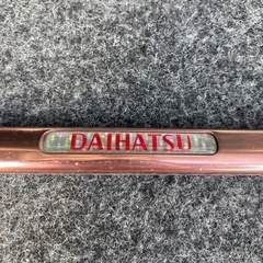 ピンク　ナンバーフレーム　DAIHATSU ダイハツ　ナンバー　フレームの画像