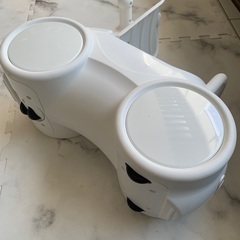  乗りもの 屋内 足けり 車 手押し ベビー シンプル NONAKA WORLD まんまるホワイティーノ ネビオ Nebioの画像