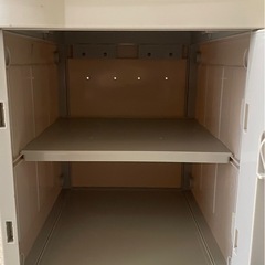 【無料】家具  オフィス用家具　ロッカー 4人用×3の画像