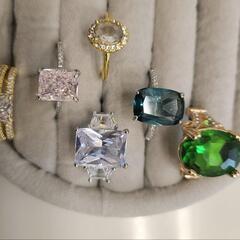 【新品・未使用】ジルコニア 指輪💍 6点セット の画像