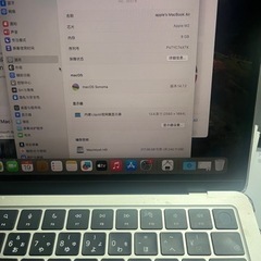 MacBook Air M2 パソコン　A2681 Apple