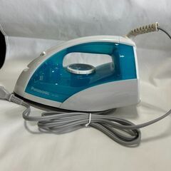 美品☆Panasonic/パナソニック スチームアイロン NI-S55-A 2020年製 ブルー 札幌 東区の画像