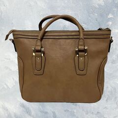 中古 jill by jillstuart  ブラウン 革　レザー バッグ S_011の画像