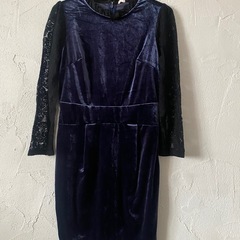GUワンピースベロア調　S
