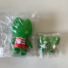 【未開封】ケロちゃん&コロちゃん　ソフビ　の画像
