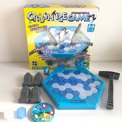 【中古品】クラッシュアイスゲーム ルーレット ボードゲーム ホビー用品 室内ゲーム　の画像
