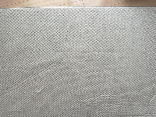 アイリスオーヤマ カーペット ラグ ラ・クッションラグ ヘリンボーンベロア 185×185cm 全厚約3cm 滑り止め付き ホットカーペット対応 2畳 はっ水加工 遮音効果 低ホルム もちもち 北欧 おしゃれ マット ACRHV-1818 グレー