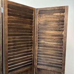 新品同様✨木製パーテーションの画像